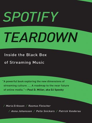 cover image of Spotify Teardown